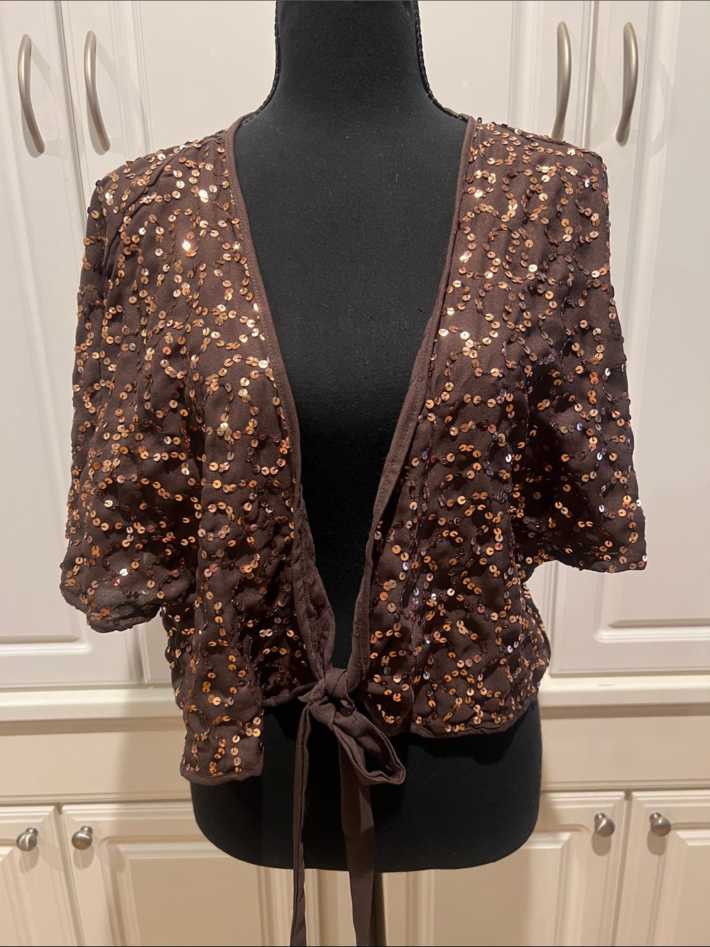 Lane Bryant Sequin Shrug
